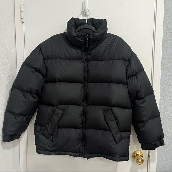 SOLD ON DEPOP - Lands’ End Black Puffer Jacket - Down - SUPER WARM - Picture 3 of 8